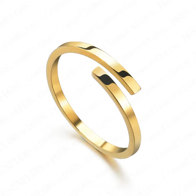 Open Heart Message Ring